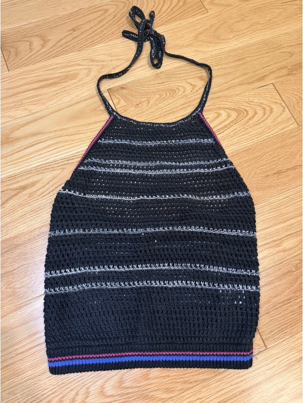 Free People Crochet Halter Top S
